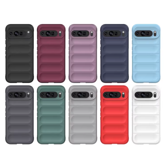 Google Pixel 9 / 9 Pro - Phantom Shield Series Soft-Touch Silicone Phone Case - Polar Tech Australia