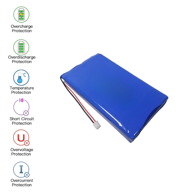 Load image into Gallery viewer, [PH2.0-JST Connector][126050] Universal 2200mAh 7.4V Rechargeable Li-Ion Lithium Polymer Battery - Polar Tech Australia
