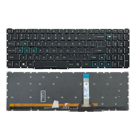 Acer Nitro V 16 AI ANV16-61 ANV16-71 Nitro V 17 AI ANV17-61 Nitro V 15 ANV15-52 ANV15-42 Series - Laptop Keyboard With Backlit US Layout