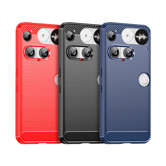Nothing Phone (3) - Carbon Fiber Brushed Texture TPU Phone Case