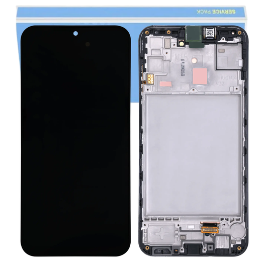 [Samsung Service Pack] Samsung Galaxy M15 5G (SM-M156) OLED LCD Touch Digitizer Screen Assembly With Frame