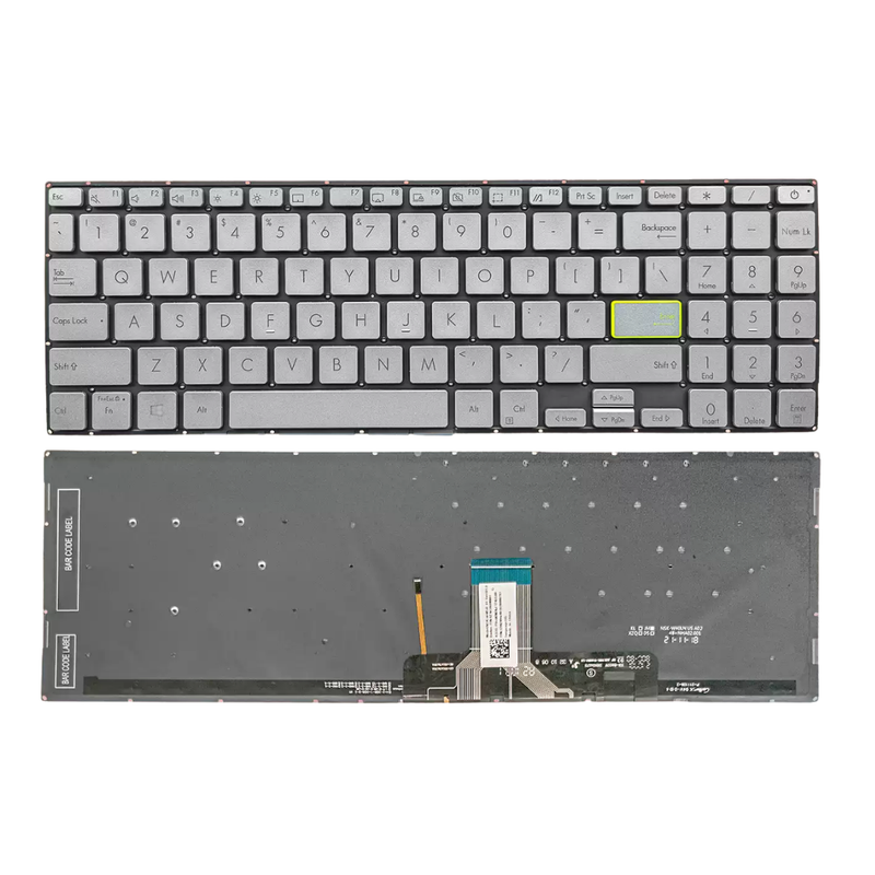 Cargue la imagen en el visor de la galería, ASUS VivoBook S5600F S15 S533 S533E X521F X521FL 15X 2020 15.6" Series - Laptop Keyboard With Backlit US Layout
