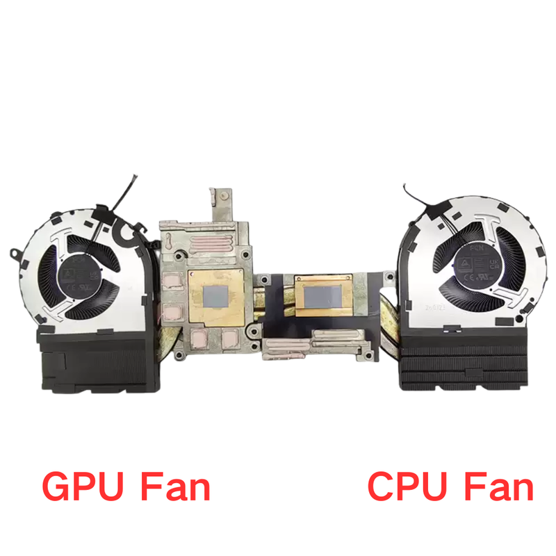 Chargez l'image dans la visionneuse de la galerie, Lenovo Legion 5 15IPH11 83RW0023VN 83RW001GSB Series - Laptop CPU &amp; GPU Cooling Fan Cooler With Heatsink
