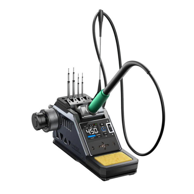 Cargue la imagen en el visor de la galería, [DWS-P2] FNIRSI All-in-One F210 / F245 Smart Digital Display Constant-Temperature Soldering Station
