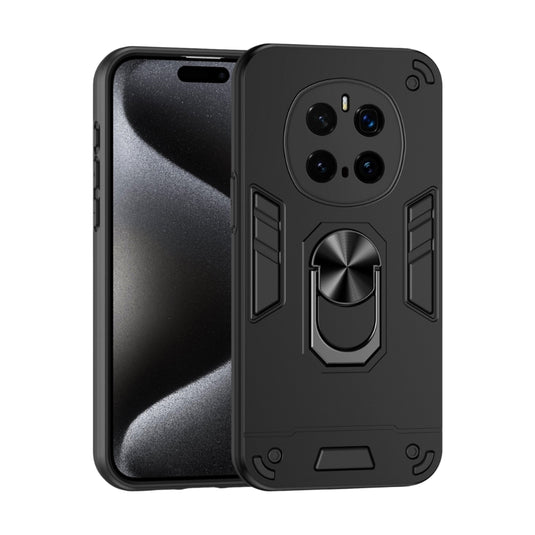 Honor Magic6 Lite (ALI-NX3) - Shockproof Metal Ring Holder Phone Case