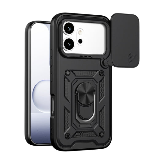 Honor 600 / 600 Pro - Sliding Camera Cover Design TPU+PC Phone Case