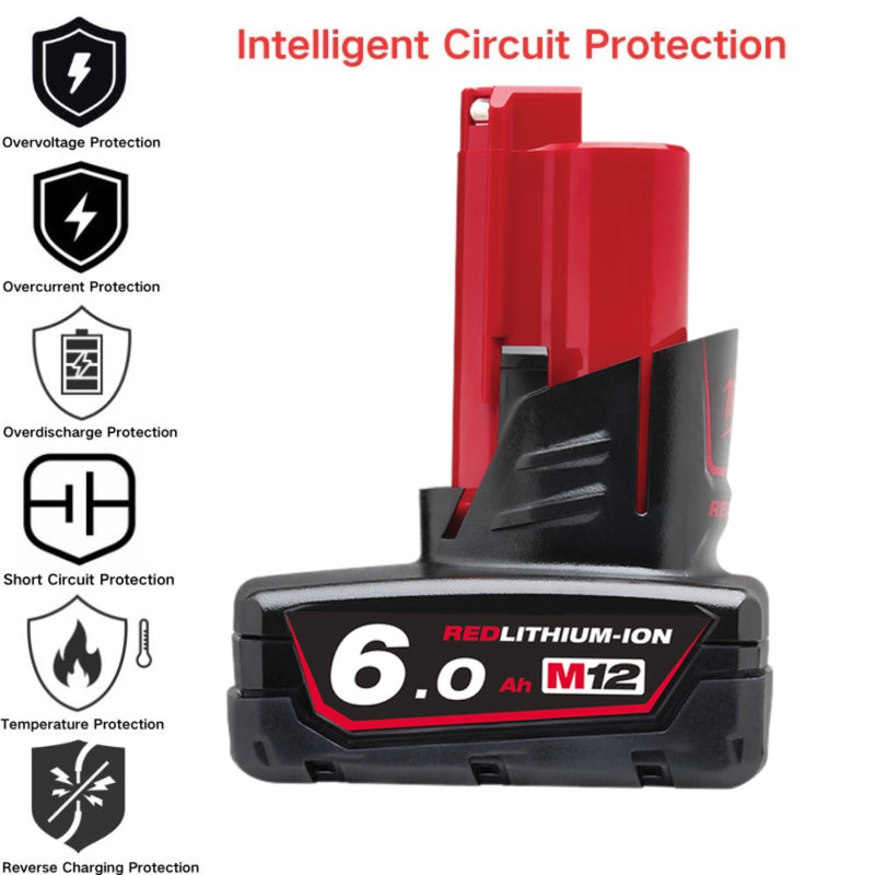 Load image into Gallery viewer, [M12B2]Genuine Original Milkwaukee 12V - Replacement Electrical Tool Li-ion Battery
