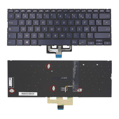 ASUS Zenbook UX433 UX433FN UX433FA 90NB0JQ1-R7A010 90NB0JQ4-R7A010 - Keyboard With Back Light US Layout Replacement Parts - Polar Tech Australia