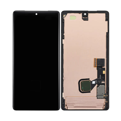 [Ori With Frame & Fingerprint ] Google Pixel 7 Pro (GP4BC) - AMOLED Touch Digitizer Screen Display Assembly