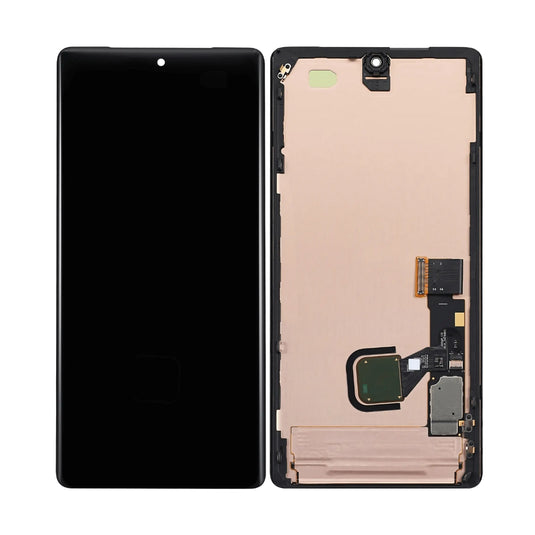 [Ori With Frame & Fingerprint ] Google Pixel 7 Pro (GP4BC) - AMOLED Touch Digitizer Screen Display Assembly