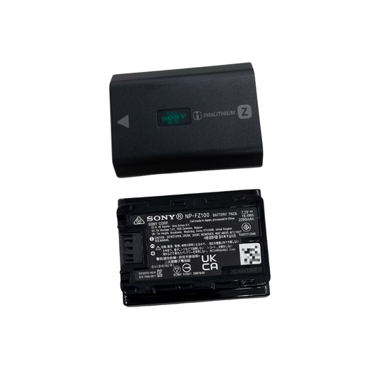 [NP-FZ100] Sony Alpha A9 II / A9 / A7R IV / A7R III / A7 III / A6600 - Camera Replacement Battery - Polar Tech Australia