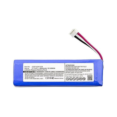 [GSP1029102R] JBL Charge 2+ Bluetooth Speaker CHARGE 3 (Year 2015) - Replacement Battery - Polar Tech Australia