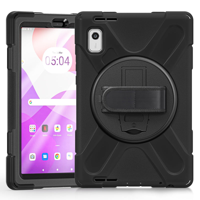 Cargue la imagen en el visor de la galería, Lenovo Tab M8 8&quot; inch 2019 (TB-8505) 360 Rotation Heavy Duty Kid Friendly Handle Case - Polar Tech Australia
