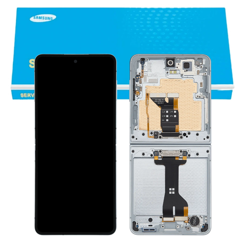 Load image into Gallery viewer, [Samsung Service Pack] Samsung Galaxy Z Flip 7 5G (SM-F766) - OLED LCD Touch Screen Display Assembly With Frame - Polar Tech Australia
