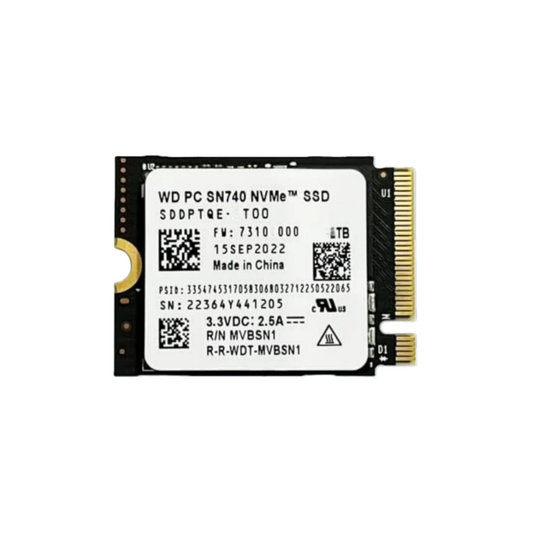 SanDisk WD SN5000S 2TB M.2 2230 NVMe PCIe Gen 4x4 SSD