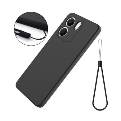 OPPO A5X 4G/5G - Solid Color Liquid Silicone Dropproof Full Coverage Phone Case