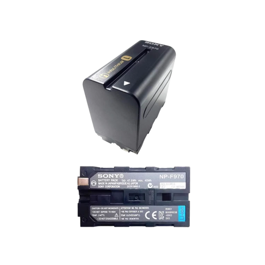 [NP-F970] Sony 198P EA50 NX3 NX100 NX200 MC1500C MC2500C Z5 Z7C Z150 - Camera Replacement Battery - Polar Tech Australia