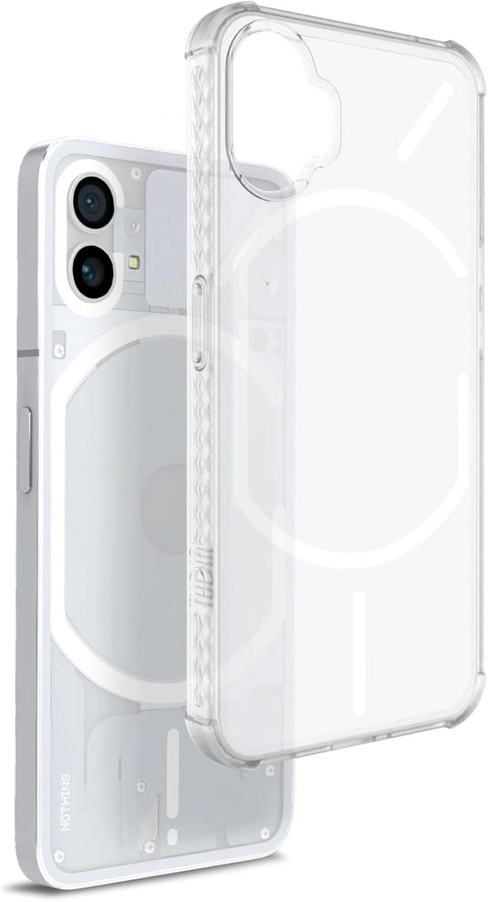 Nothing Phone 1 - AirPillow Cushion Transparent Soft Clear TPU Four Corners Protective Case - Polar Tech Australia