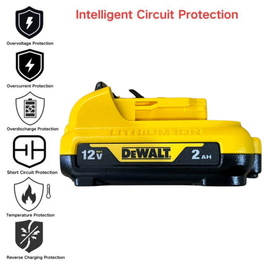[DCB127] Genuine Original DeWalt 12V Max - Replacement Electrical Tool Li-ion Battery - Polar Tech Australia