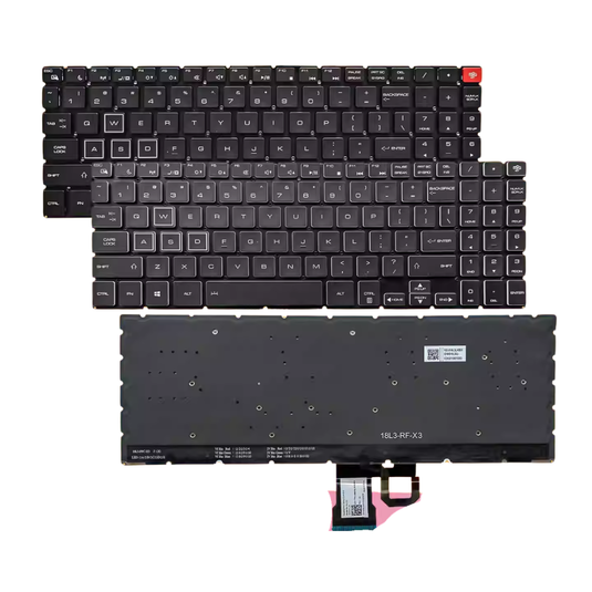 Gigabyte AORUS 15-XA 15-X9 15-W9 15-WA 15-SA Series - Laptop Keyboard With Backlit US English Layout - Polar Tech Australia