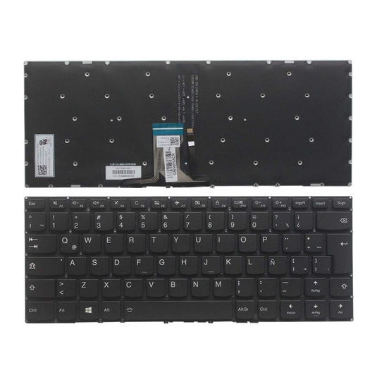 Lenovo YOGA 510-14ISK 510-14AST 510-14IKB - Keyboard With Back Light US Layout Replacement Parts - Polar Tech Australia