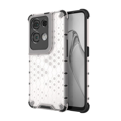OPPO Reno7 5G (CPH2371) - Honeycomb Transparent Shockproof Protection Case - Polar Tech Australia