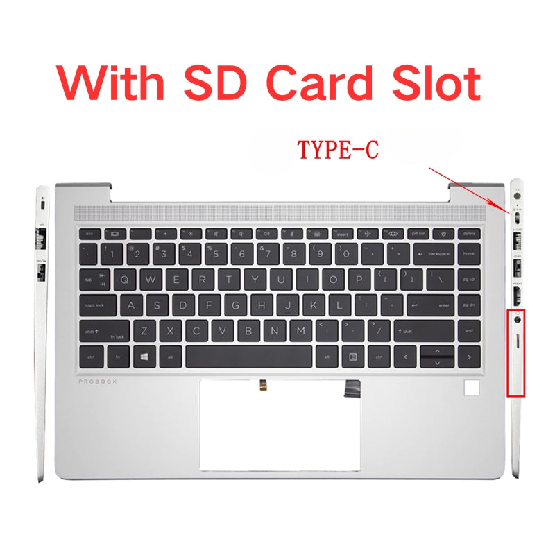 Chargez l&#39;image dans la visionneuse de la galerie, HP Probook 440 G8 G9 ZHAN 66 Pro 14 G4 G5 Series - Laptop Palmrest With Keyboard US Layout - Polar Tech Australia
