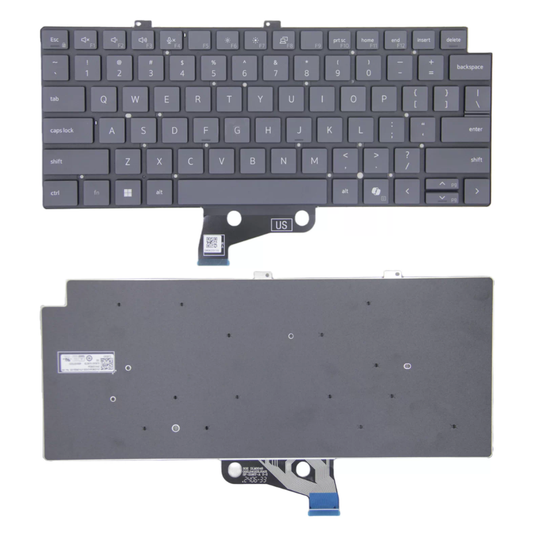 Dell Pro 13 Plus PB13250 PB13255 P194G P195G Series - Laptop Keyboard With Backlit US Layout