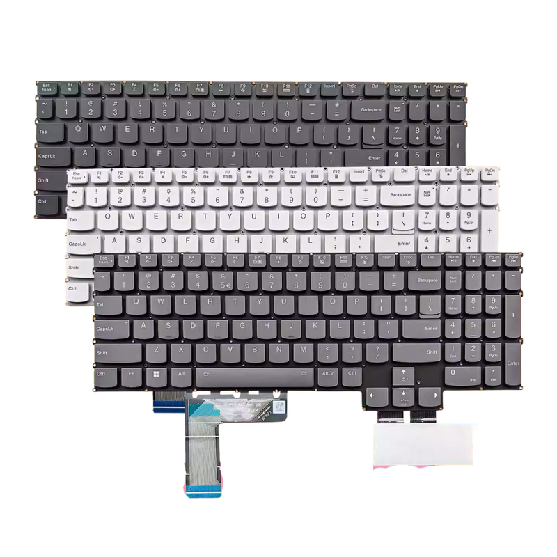 Cargue la imagen en el visor de la galería, Lenovo Legion Pro 5 16IRX9 Y9000X R9000X IRX9 Series - Laptop Keyboard With Backlit US English Layout - Polar Tech Australia
