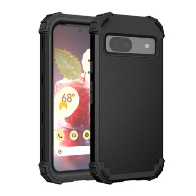 Google Pixel 8 - Silicone Hybrid PC Shockproof Phone Case