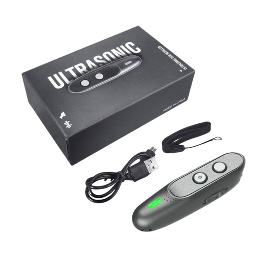PAPANI Handheld Ultrasonic Dog Training Anti-Bark Device USB Charging Port - Polar Tech Australia