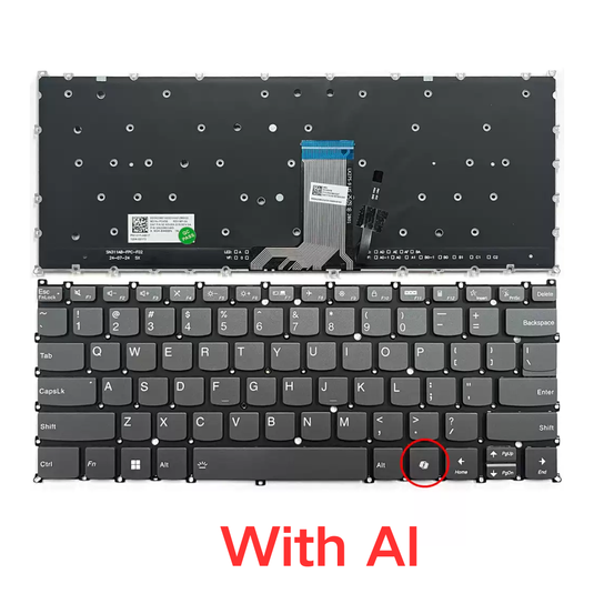 Lenovo Yoga 7 2-in-1 14AHP9 14IML9 Series  - Laptop Keyboard With Backlit US English Layout