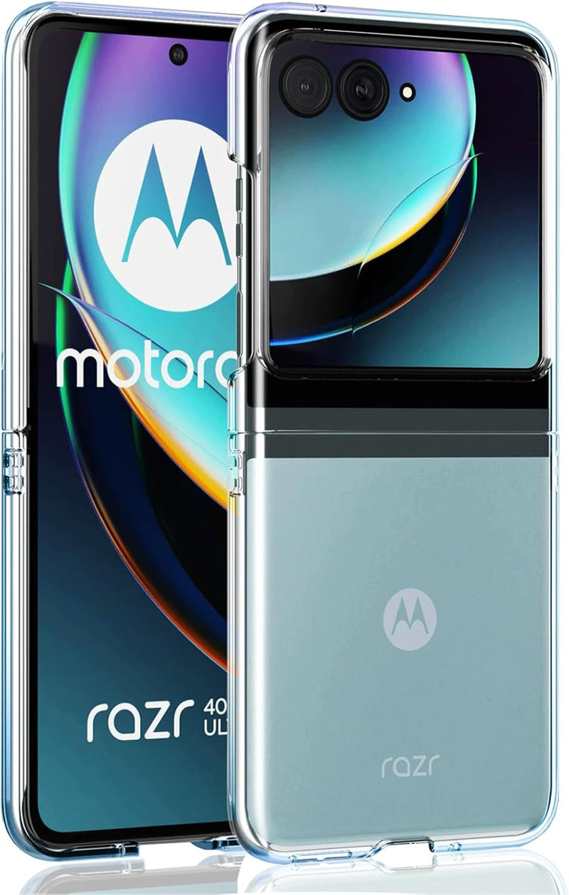 Load image into Gallery viewer, Motorola Moto Razr 40 Ultra - AirPillow Cushion Transparent Soft Clear TPU Shockproof Case - Polar Tech Australia

