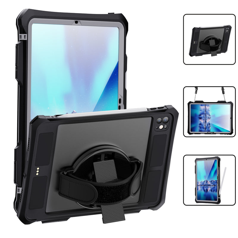 Cargue la imagen en el visor de la galería, Apple iPad Pro 13&quot; 2024 Redpepper Full Covered Waterproof Heavy Duty Tough Armor Case - Polar Tech Australia
