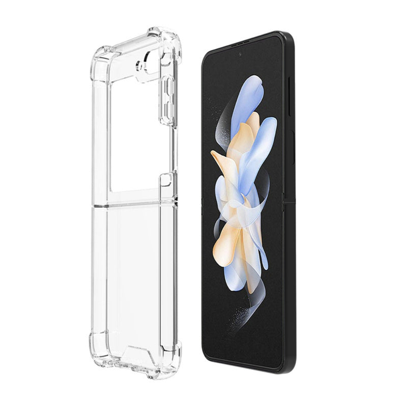 Cargue la imagen en el visor de la galería, Samsung Galaxy Z Flip 3 (SM-F711) - Transparent PC + TPU Shockproof Phone Case
