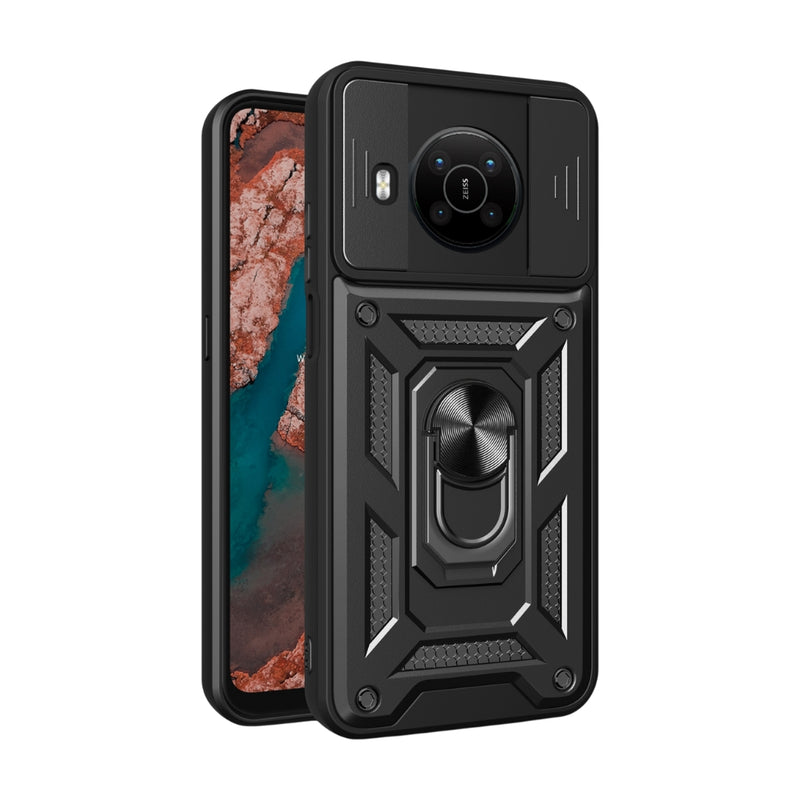 Load image into Gallery viewer, Nokia C21 - Heavy Duty Ring Holder Case with Shockproof &amp; Camera Guard Design

