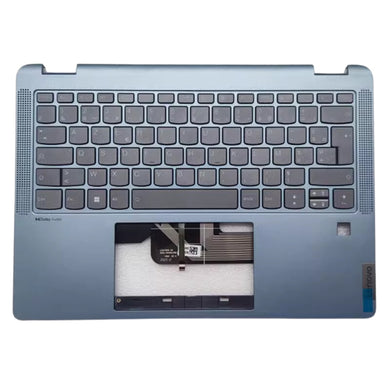 Lenovo Flex 5 - 14ALC7 14IAU7 - Keyboard With Back Light Frame Housing Palmrest US Layout Assembly - Polar Tech Australia