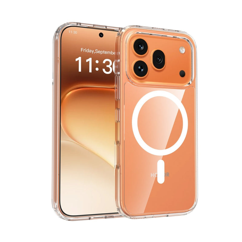 Chargez l'image dans la visionneuse de la galerie, Honor 600 / 600 Pro - MagSafe Clear Acrylic PC Hybrid TPU Phone Case
