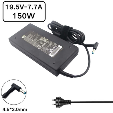 [19.5V-7.7A/150W][4.5x3.0] HP ZBook Studio G3, HP ZBook 15 G3 and HP ZBook 15u G3 mobile workstations AC power Supply Adapter Charger