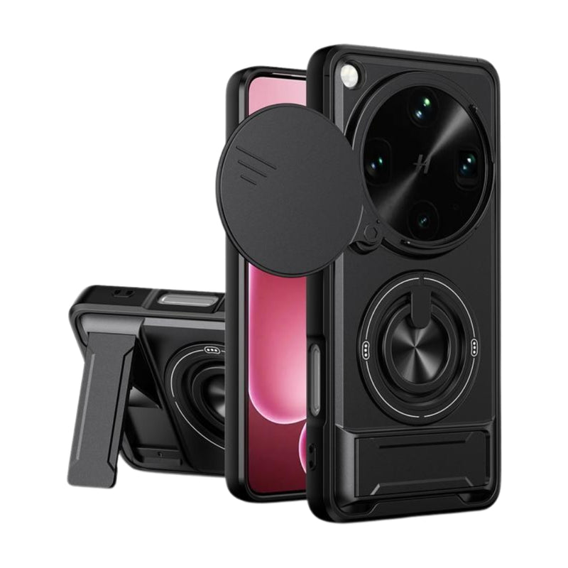 Load image into Gallery viewer, OPPO Find X9 Ultra - Sliding Window Multifunctional Magnetic Shockproof Phone Case - Polar Tech Australia
