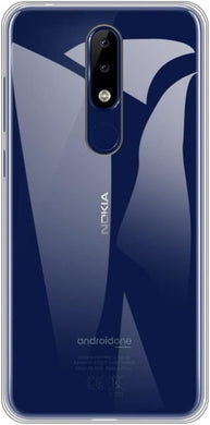 Nokia 5.1 Plus (Nokia X5) - AirPillow Cushion Transparent Soft Clear TPU Four Corners Protective Case - Polar Tech Australia