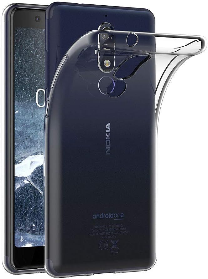 Chargez l&#39;image dans la visionneuse de la galerie, Nokia 5.1 - AirPillow Cushion Transparent Soft Clear TPU Four Corners Protective Case - Polar Tech Australia
