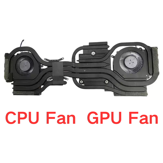 MSI Vector 16 AI GP68HX GP78HX MS-15M1 MS-15M2 Series - Laptop CPU & GPU Cooling Fan Cooler