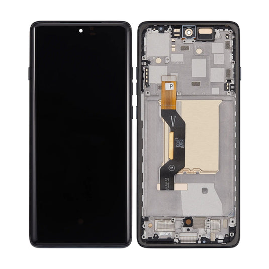 [With Frame] Motorola Moto Edge 2025 (XT2519) - AMOLED LCD Display Touch Digitizer Screen Assembly