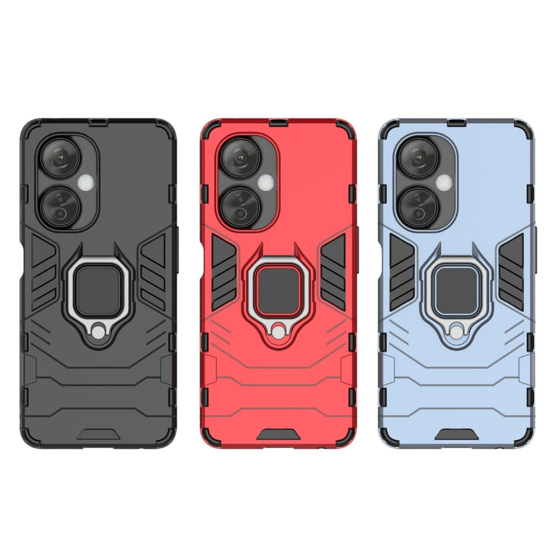 Chargez l&#39;image dans la visionneuse de la galerie, OnePlus Nord N30 SE - Heavy Duty Armor Case With Ring Holder Stand
