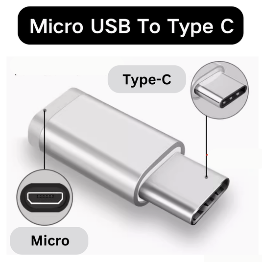 Adaptateur OTG de type C USB-C vers port micro USB C