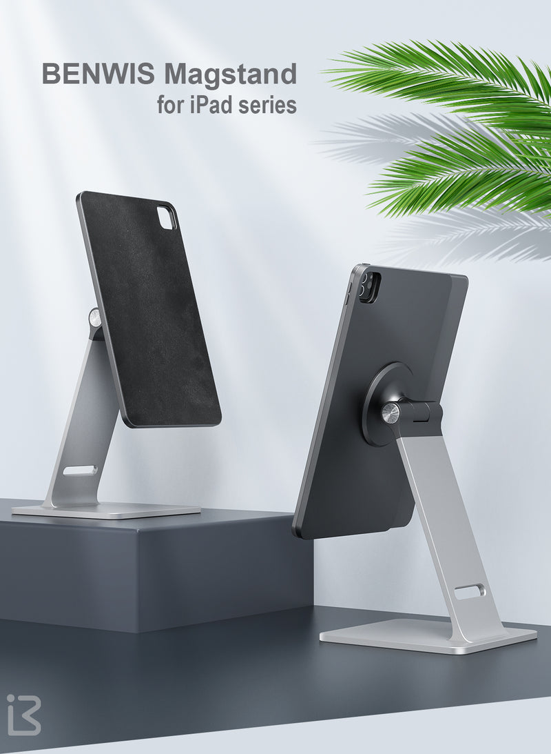 Chargez l&#39;image dans la visionneuse de la galerie, Apple iPad Pro 3/4/5/6 12.9&quot; &amp; Air 6 13” -  Magnetic Suspension Magstand Desktop Stand POS Case Holder - Polar Tech Australia
