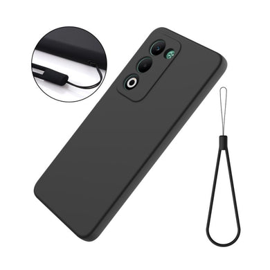 OPPO A5 4G/5G - Solid Color Liquid Silicone Dropproof Full Coverage Phone Case