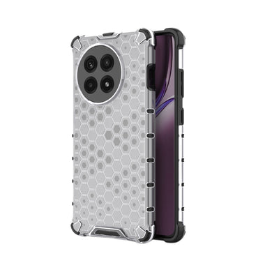 OnePlus 13R - Honeycomb Transparent Shockproof Protection Case