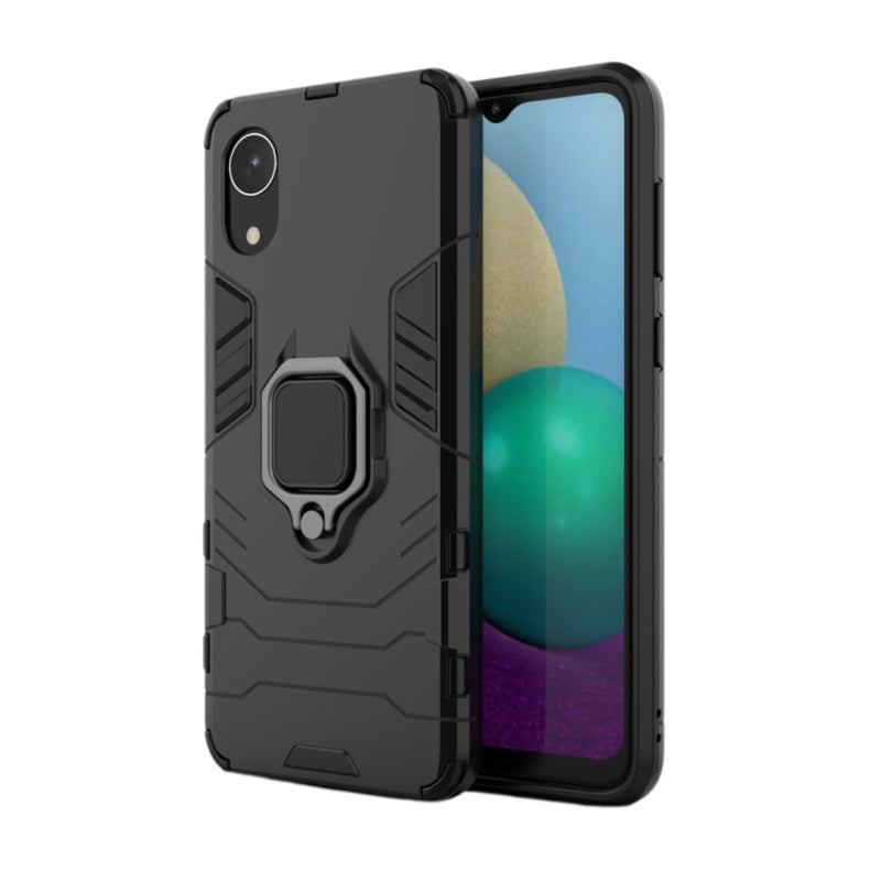 Chargez l&#39;image dans la visionneuse de la galerie, Samsung Galaxy A03 Core (SM-A032) - Heavy Duty Armor Case With Ring Holder Stand
